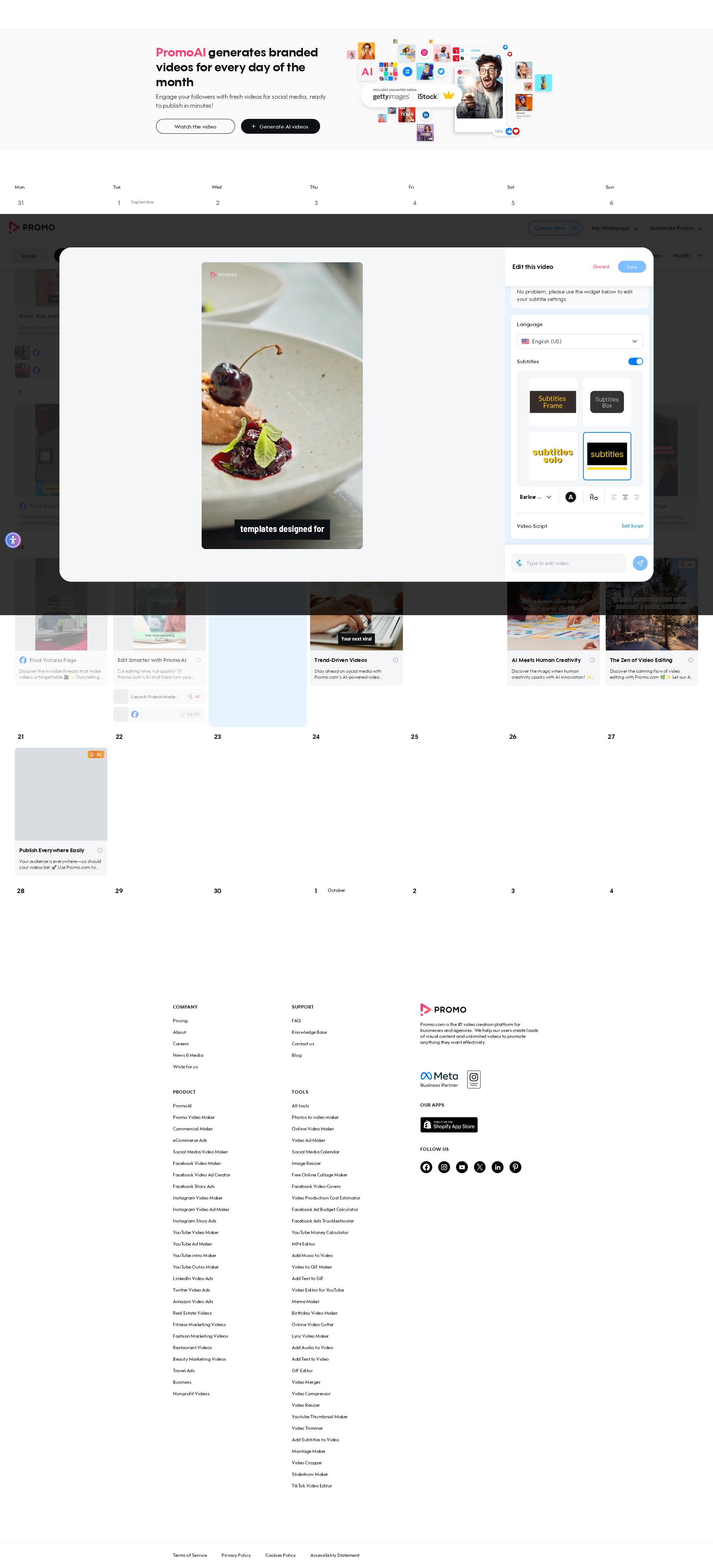 Test failure screenshot